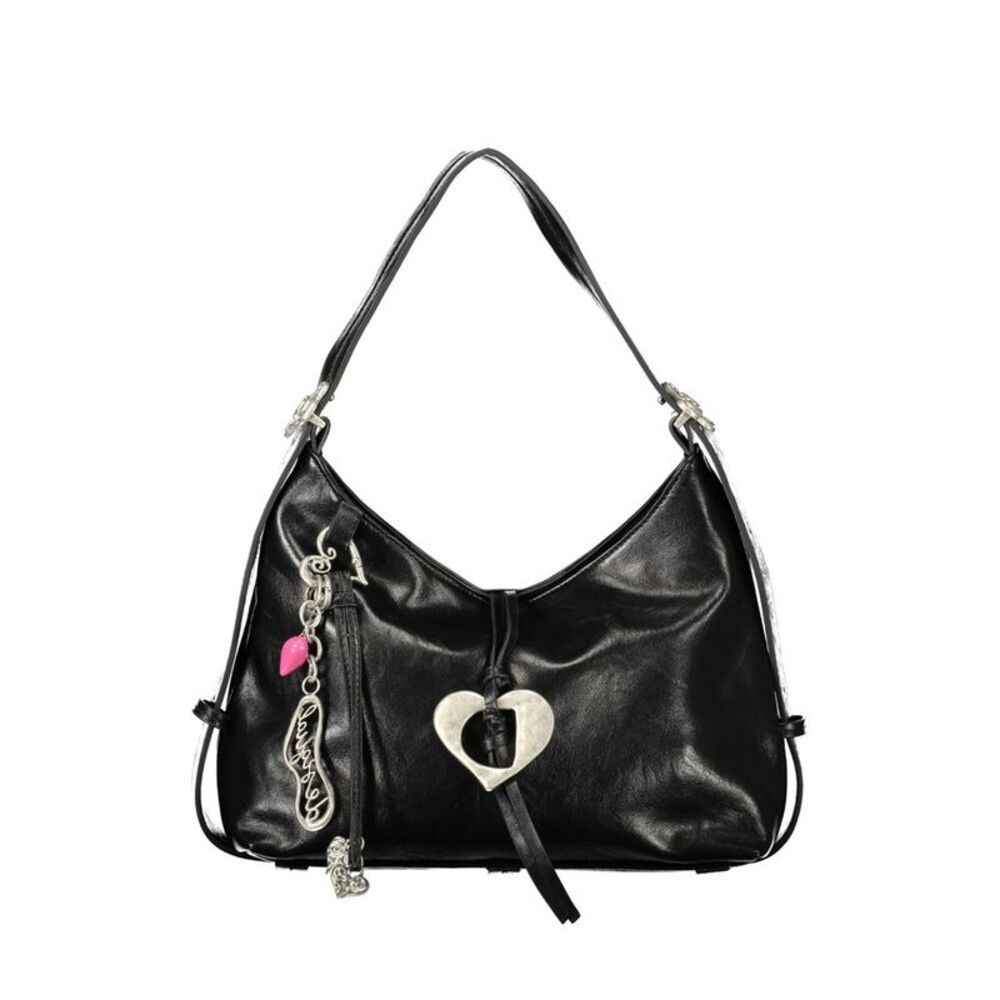 Desigual Nero Polyurethane Women's Bag With Adjustable Shoulder Women's Handle